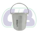 Balde Graduado Plastico 15 e 20LTS - CB TOOLS