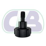 Adaptador "PP" - P/ contêiner rosca 2" fêmea x espigão 1" - CB TOOLS