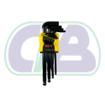 Jogo chave allen 1,5 a 10mm médio - CB TOOLS