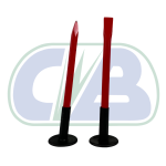 Talhadeiras pont. e plana (cinzel) 16mmx12" - CB TOOLS