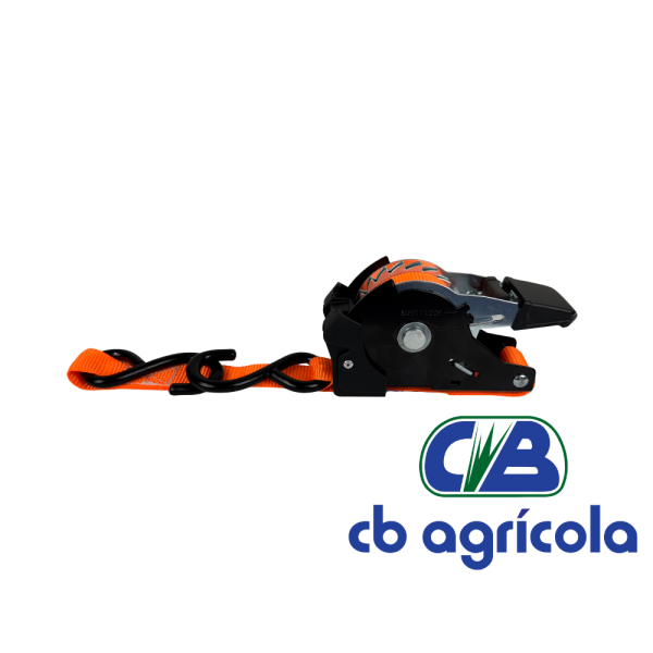 Kit de Amarração Retrátil de 3,6m x 25mm - CB TOOLS